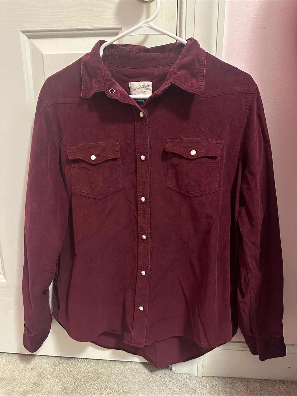 Universal Thread corduroy button down shirt